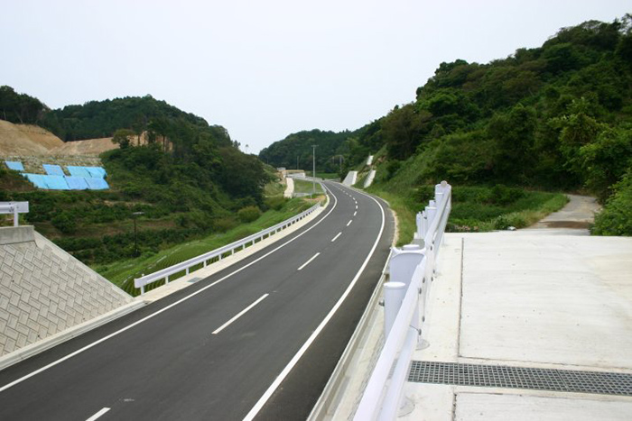 道路改良（町道 高田・西山線 今治市菊間町）