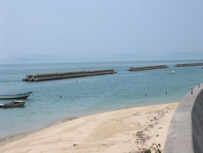 野々江坂海岸離岸堤